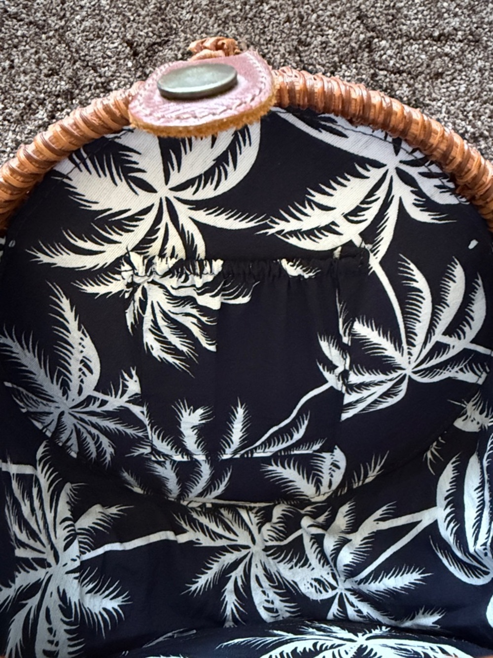 Round Woven Crossbody Purse NWT - Picture 8 of 8